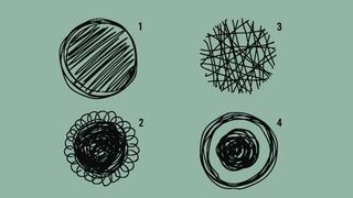 Test visual introspectivo: el garabato que elijas revelará un posible trauma no resuelto