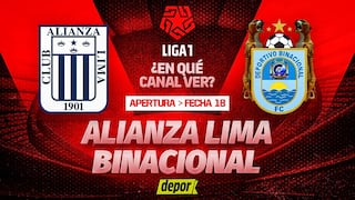 Canales confirmados: Alianza Lima vs. Binacional, por la Liga 1 2025