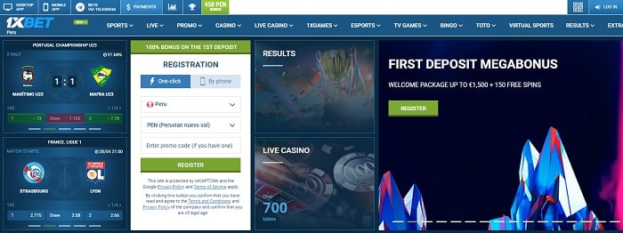 1xBet Apuestas Deportivas