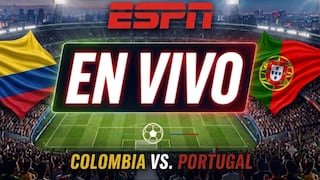 ESPN transmitió el partido Colombia 0-0 Portugal por el Mundial 2026