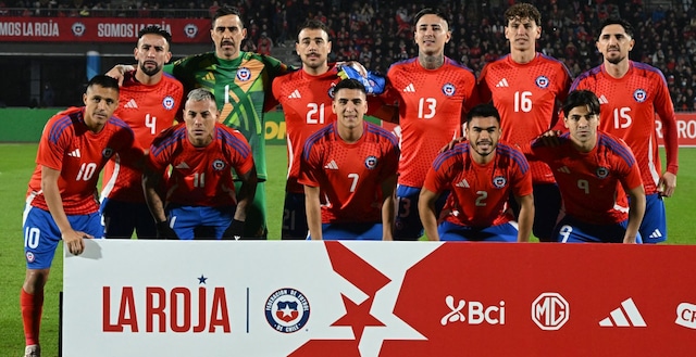 Posible 11 de Chile para enfrentar a Perú por la Copa América. (AFP)