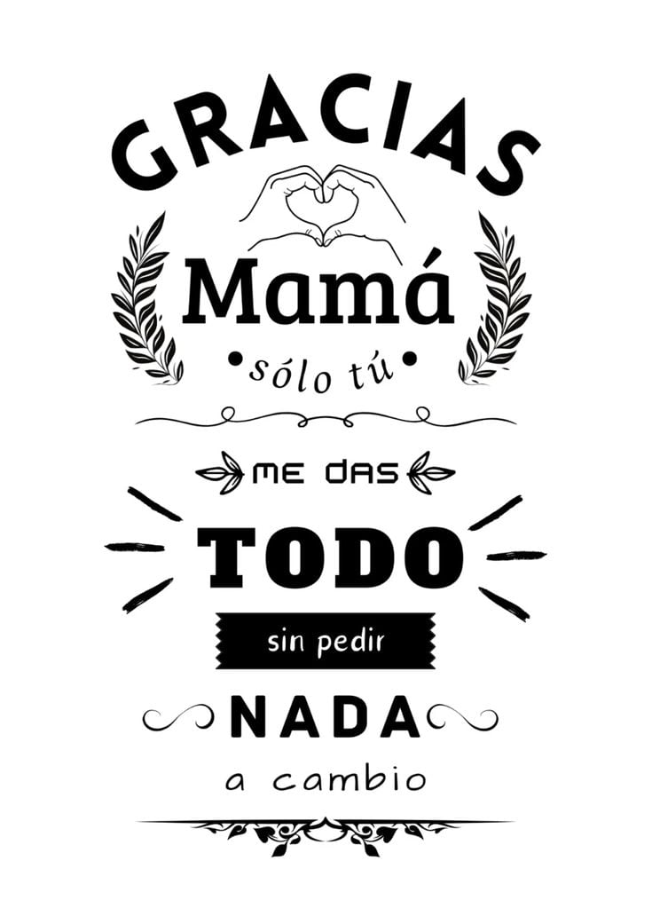 Tarjetas para enviar por el Día de la Madre en Colombia. (Foto: Pinterest)