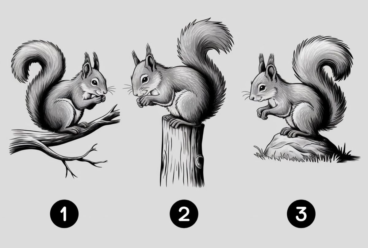 Escoge una de las ardillas en la imagen para conocer si tendrás éxito en la vida (Foto: Depor).