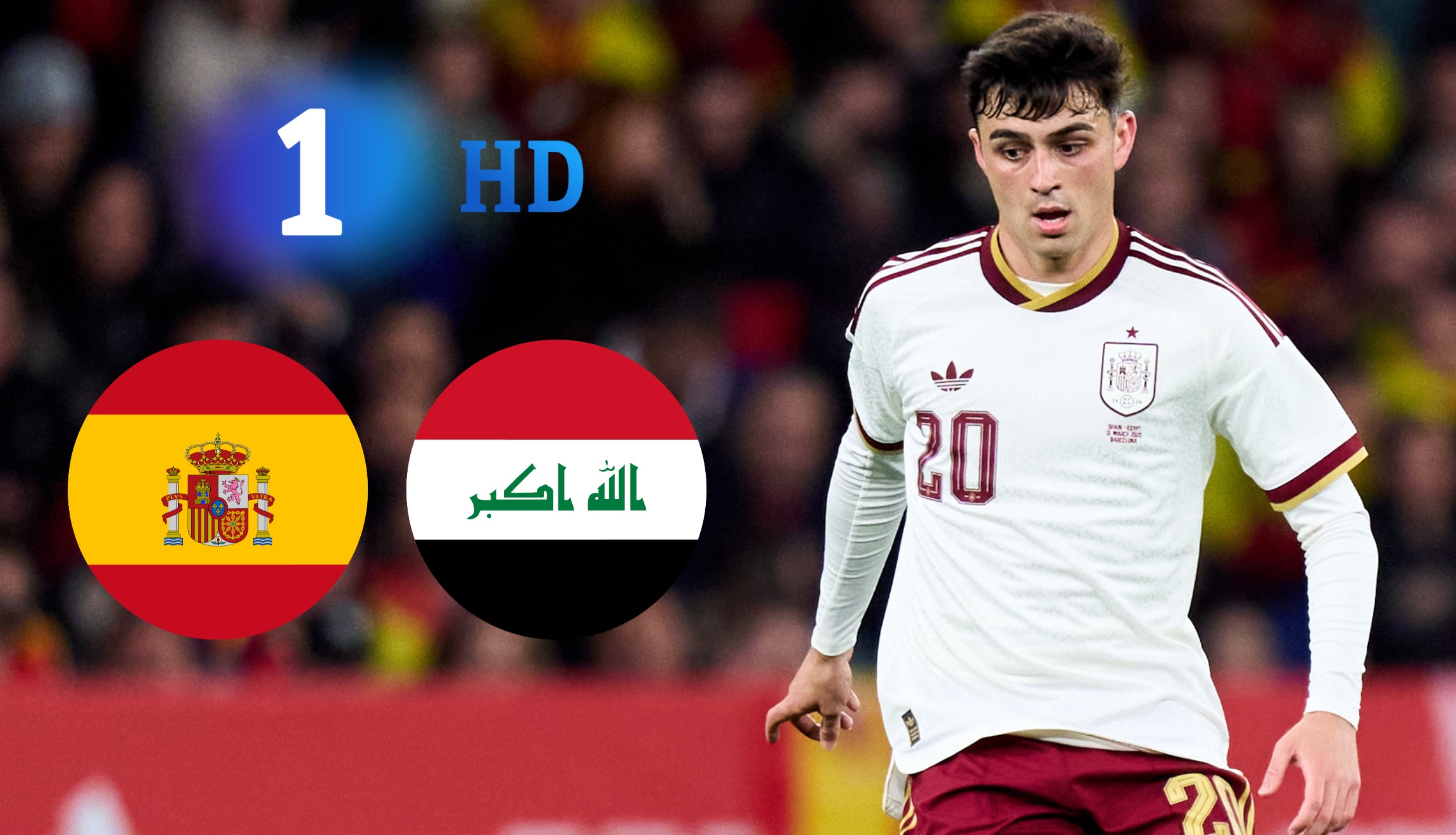 Señal de La 1 y RTVE en directo para ver España vs. Irak, este jueves 4 de junio, como amistoso de preparación de cara al Mundial 2026. (Foto: @sefutbol / Imagen creada por Depor)