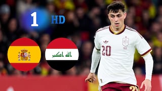 Canal La 1 de TVE y RTVE Play transmitió España 1-1 Irak por amistoso internacional (04/06/2026)