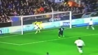 Real Madrid vs. Valencia: Alcácer terminó la alegría blanca en un minuto
