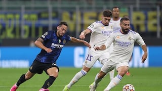 Celebra sobre el final: Real Madrid derrotó 1-0 al Inter de Milán por la Champions