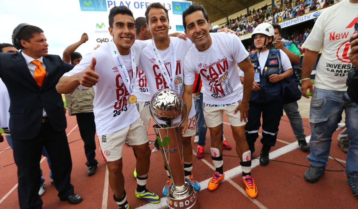 ‘Guasta’, Ximénez y el ‘Chapu’, campeones con la ‘U’, hacen fuerzas por Fossati y Urruti(Foto: El Comercio)