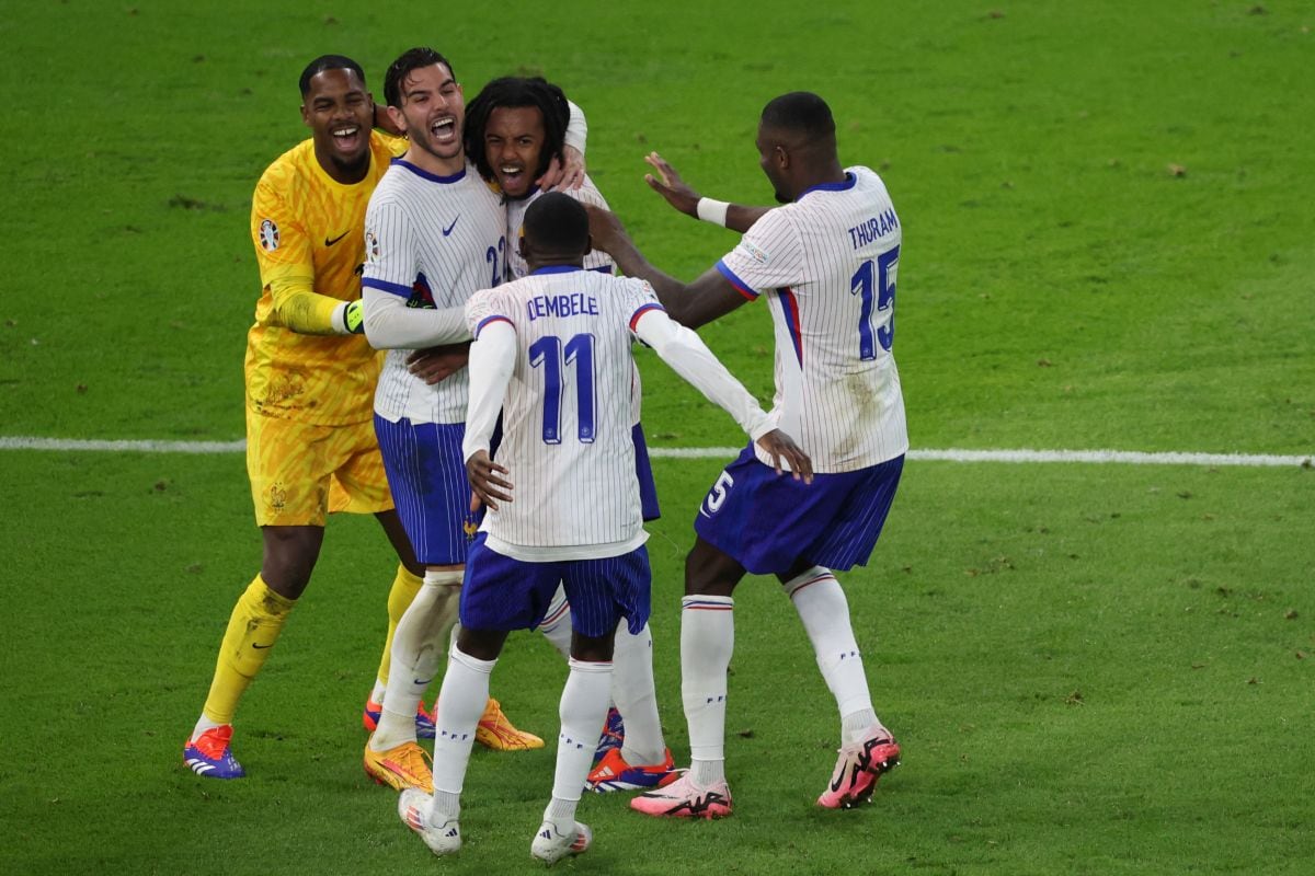 La selección de Francia llegó a semifinales de la Eurocopa tras derrotar a Portugal en los cuartos de final. (Foto: AFP)