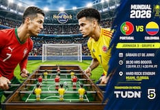 TUDN y Canal 5 televisaron el partido Colombia 0-0 Portugal por el Mundial 2026