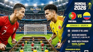TUDN y Canal 5 televisaron el partido Colombia 0-0 Portugal por el Mundial 2026