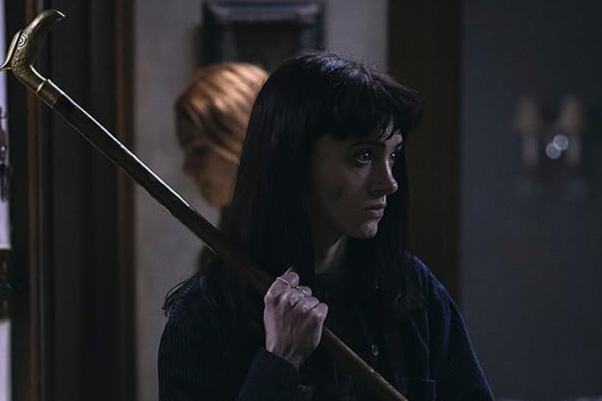 Natalia Dyer como Billie Fletcher en la película de terror "All Fun and Games" (Foto: Vertical Entertainment)