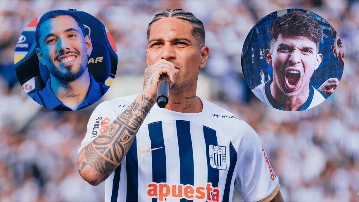 Paolo Guerrero sobre Peña y Burlamaqui | Foto: Composición Depor