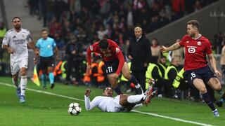 Video, gol y resumen: Real Madrid perdió 1-0 ante Lille por la Champions League