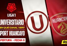 Canal para ver Universitario vs. Sport Huancayo: Torneo Apertura 2025