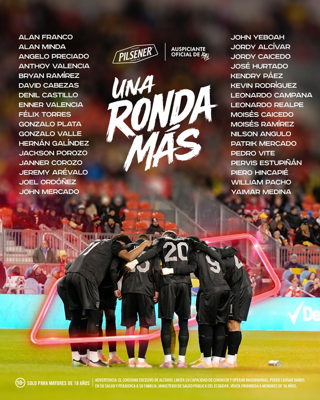 Convocatoria de Ecuador de cara a los amistoso ante Marruecos y Países Bajos. (Foto: La Tri)