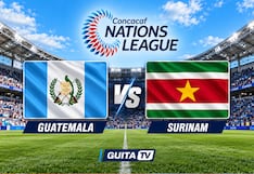 ¿En qué canal transmiten Guatemala vs. Surinam EN VIVO hoy por la Concacaf Nations League 2026?