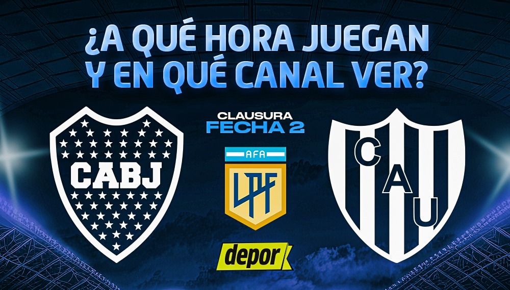 Boca vs. Unión por la fecha 2 de la Liga Argentina | Diseño: Christian Marlow