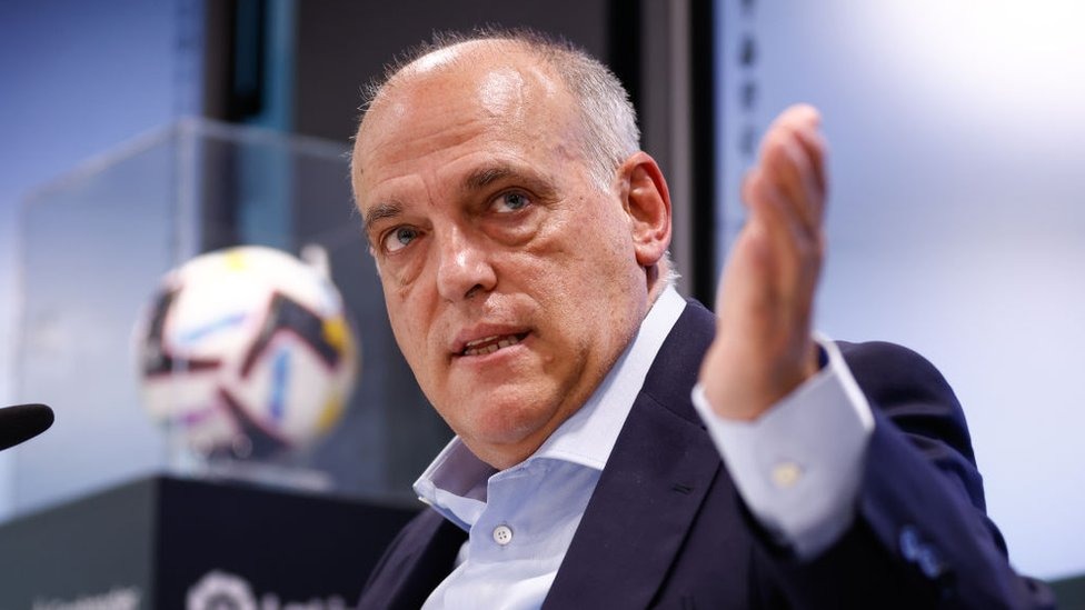 Javier Tebas es el actual presidente de LaLiga. (Foto: AFP)