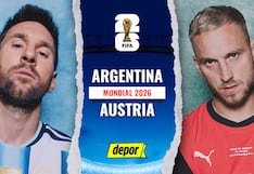 Gratis, Argentina vs. Austria EN VIVO en directo por TV Pública, Mi Telefe, TyC Sports y ESPN