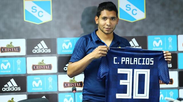Cristian Palacios en su presentación oficial como jugador de Sporting Cristal: "Vivo del gol" [FOTOS]