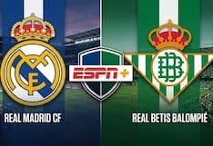 ESPN EN VIVO GRATIS — dónde ver partido Real Madrid vs. Real Betis EN DIRECTO por Fútbol TV y Disney Plus Premium Online