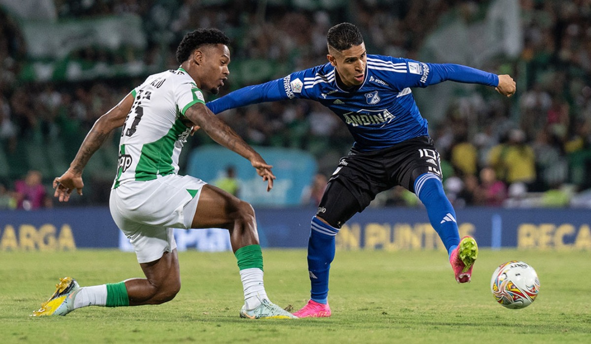 Atlético Nacional vs. Millonarios se enfrentaron por la final de ida de la Liga BetPlay (Video: Millos).