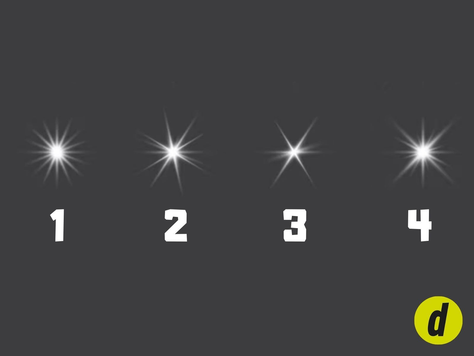 TEST VISUAL | Analiza cada estrella. No te apresures con tu elección. (Foto: Composición Freepik / Depor)