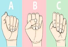 Tienes que elegir cuál opción se parece más a la forma de tu puño y descubrirás si eres egoísta