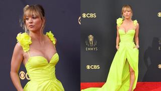 Premios Emmy 2021: Kaley Cuoco enamoró a más de uno en su paso por la alfombra roja