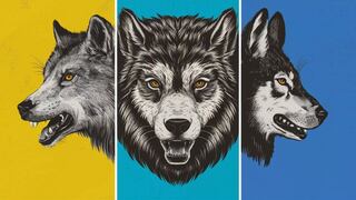 El lobo que escojas en esta imagen te dirá cómo te ven las personas que te rodean