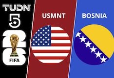 TUDN y Canal 5 televisaron el partido Estados Unidos vs. Bosnia y Herzegovina por los 16vos de final de la Copa Mundial 2026