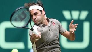 A paso firme: Federer venció a John Millman en su debut en el ATP 500 de Halle