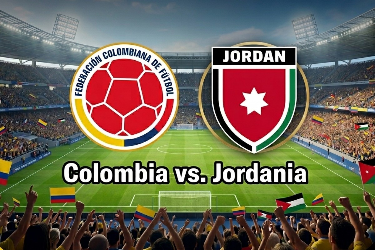 El Colombia vs. Jordania promete ser un duelo interesante para los aficionados que siguen de cerca la preparación de los equipos rumbo al Mundial FIFA 2026. (Foto: Imagen creada por Depor usando Gemini)