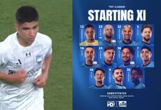 Debut accidentado: Piero Quispe jugó su primer partido en derrota del Sydney FC