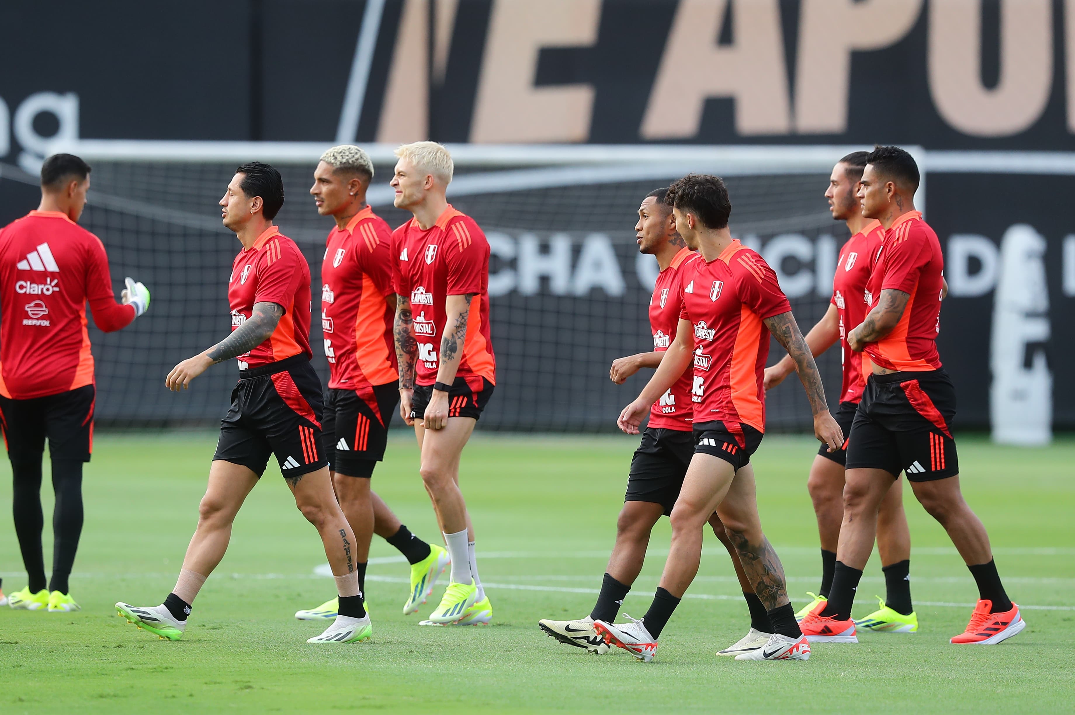 Así fueron los entrenamientos de la Selección Peruana. (Foto: Jesús Saucedo / GEC)