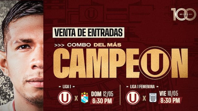Universitario: salió a la venta el ‘Combo del más campeón’ para la Liga 1 y Liga Femenina