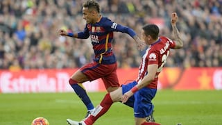 Barcelona: Neymar se divirtió con Juanfran con finta a lo Ronaldinho