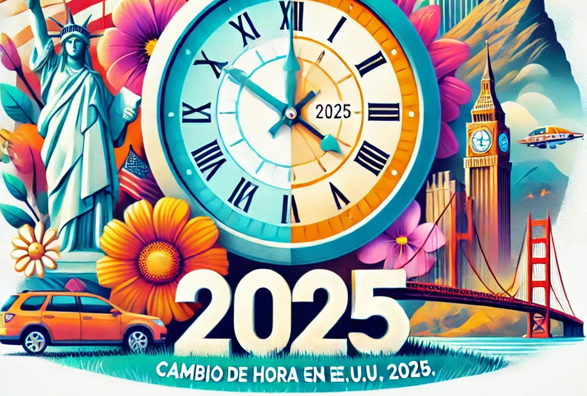 El cambio de horario en Estados Unidos se llevará a cabo este domingo 9 de marzo de 2025, marcando la transición al horario de verano (Daylight Saving Time, DST).