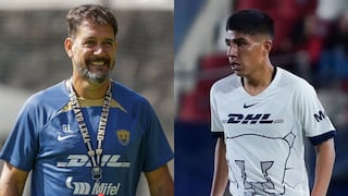 Tras el debut de Piero Quispe: DT de Pumas quedó conforme con su equipo pese a la derrota