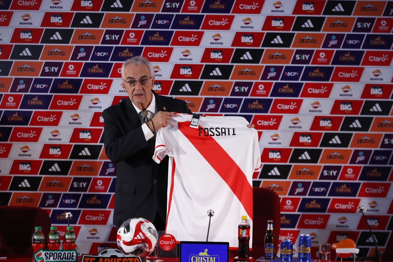 Presentación de Jorge Fossati como director técnico de la Selección Peruana (Giancarlo Ávila/GEC)