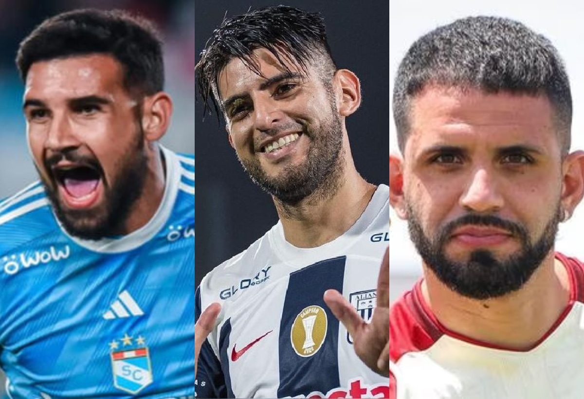 Ignacio da Silva, Carlos Zambrano y Matías Di Benedetto llegaron esta temporada a la Liga 1. (Foto: Agencias)