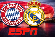 ESPN EN VIVO por Internet — dónde ver partido Real Madrid vs. Bayern Múnich en Fútbol TV y Disney Plus Online