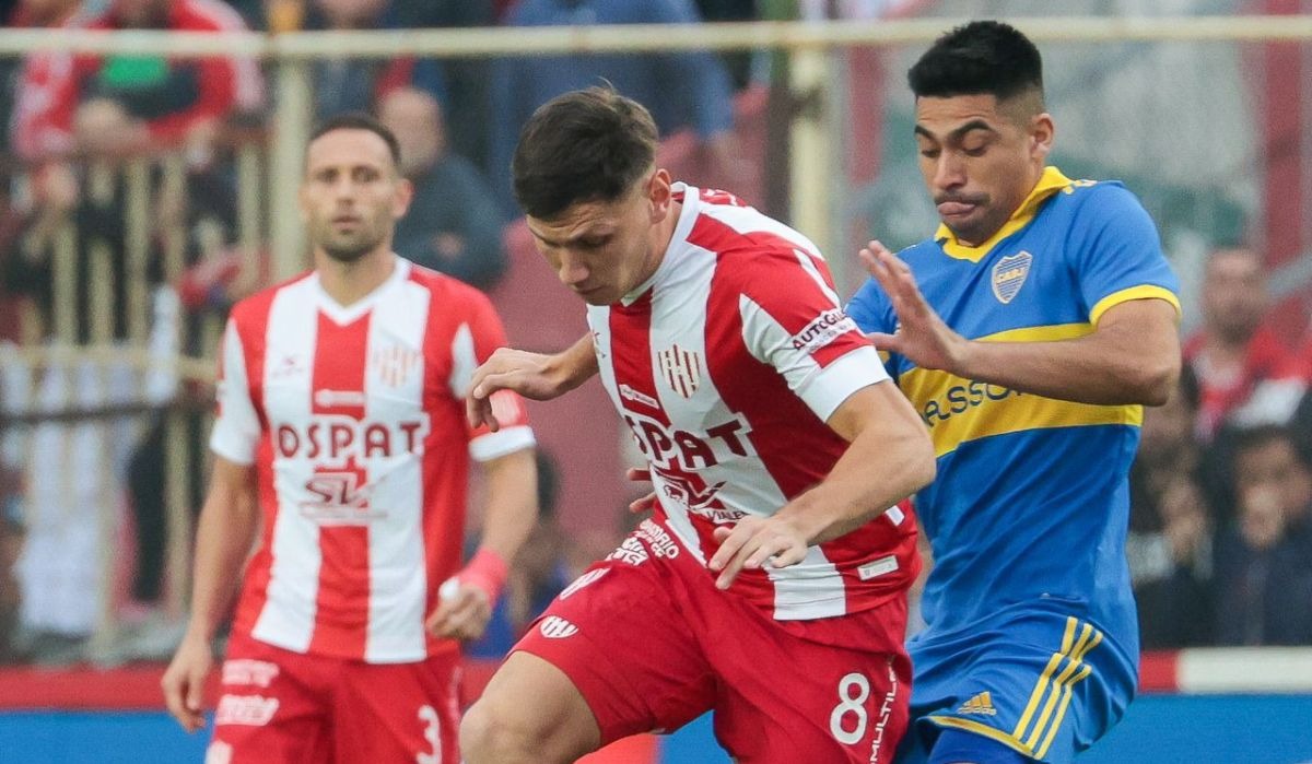 Boca vs. Unión en partido por la Liga Profesional Argentina. (Foto: Unión)