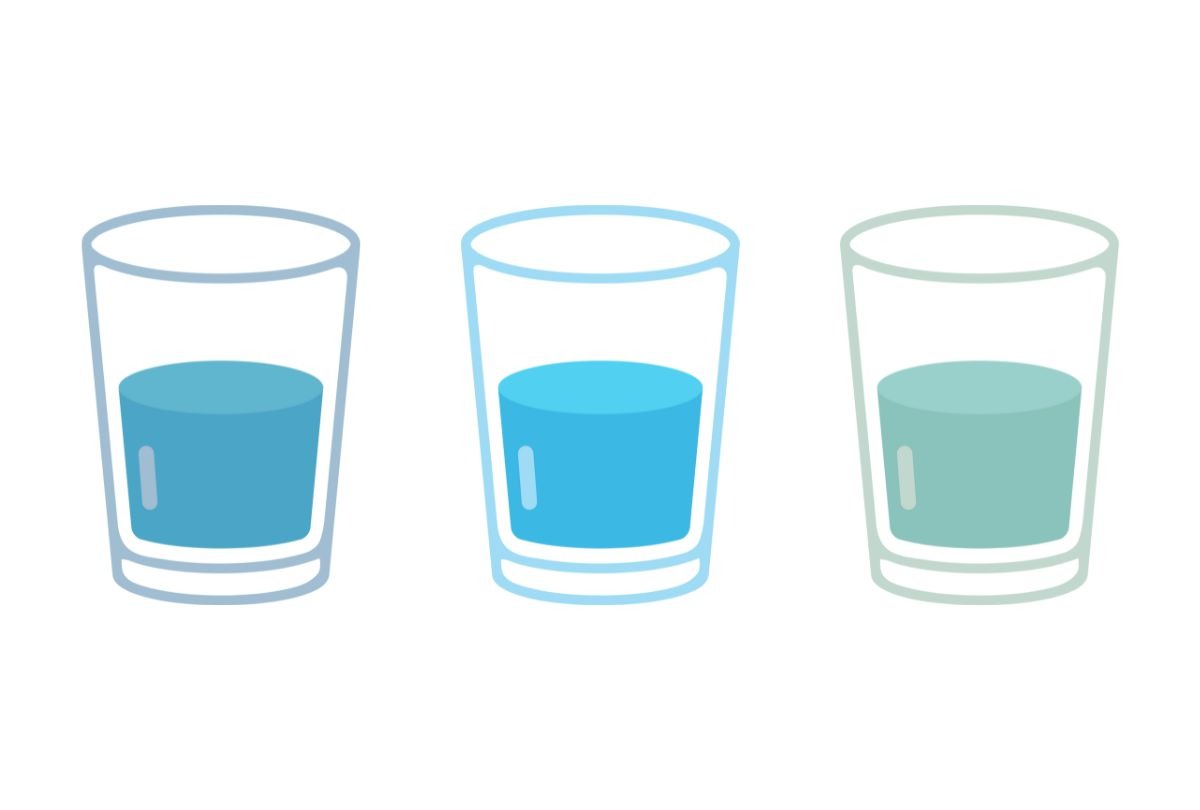 Test visual: escoge uno de los vasos con agua en esta imagen para conocer tu nivel de madurez (Foto: Depor).