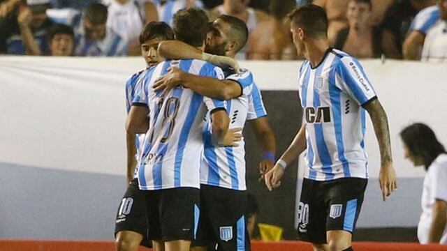Racing Club goleó 4-1 a Bolívar en Argentina por Copa Libertadores