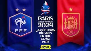 España vs. Francia: en qué canal TV ver y a qué hora juegan por final del fútbol en París 2024