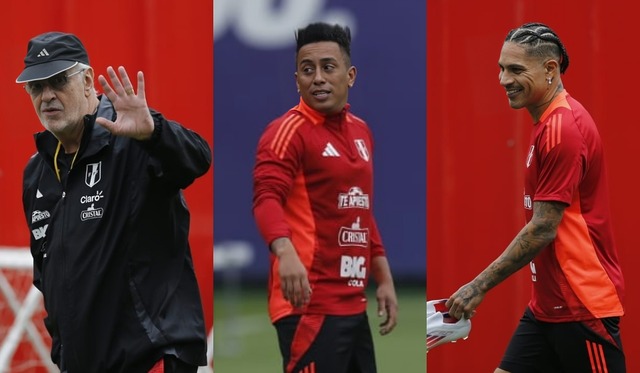La Selección Peruana sumó un día más de entrenamiento en la Videna antes del amistoso internacional. (Foto: Composición/Depor).