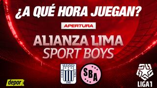 ¿A qué hora juegan Alianza Lima vs. Sport Boys por Torneo Apertura 2024?