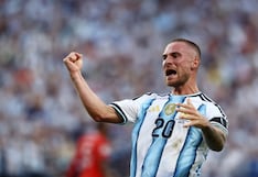¡Cómo ganó! El cabezazo de Alexis Mac Allister para el 1-0 de Argentina vs. Suiza.